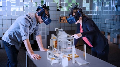 Wearing VR or AR headsets, machine developers can interact directly with their model, free of distractions.