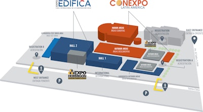 Conexpo Latin America 2019 Overview Map