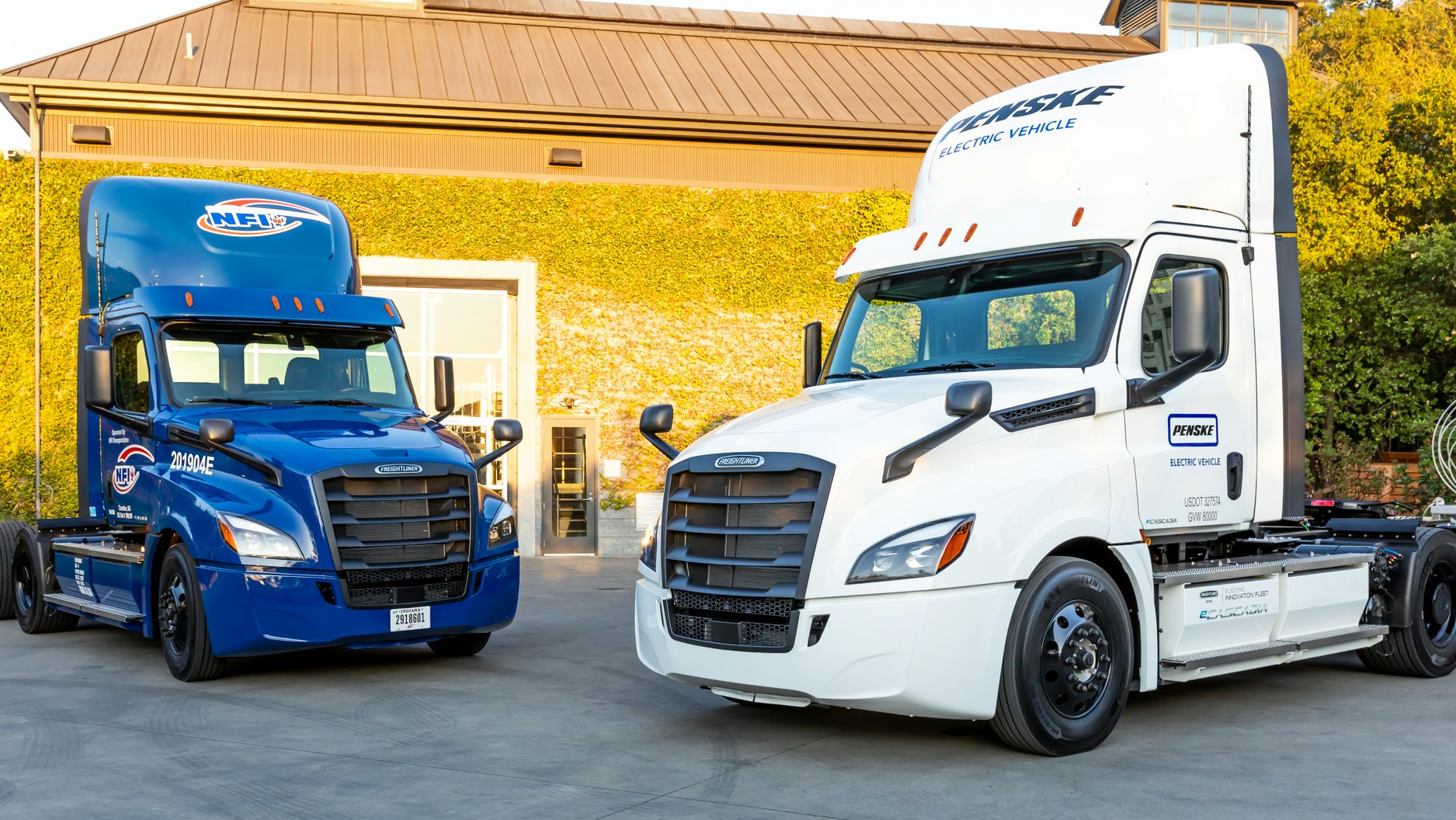 Penske electric trucks deals
