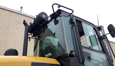 Cab air quality systems can be integrated into any enclosed cab design.