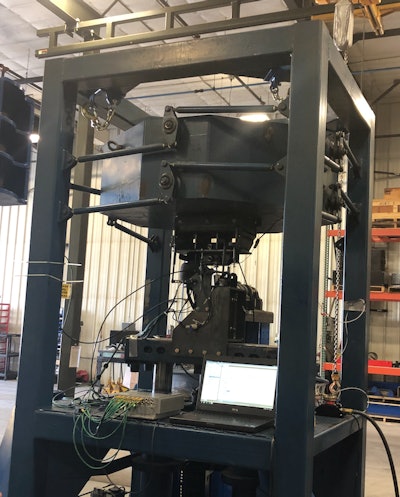 Testing of the ROI Cabmate at Link's engineering quality in-house test laboratory.