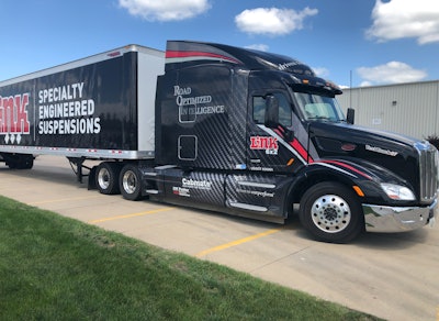 Link's test truck enables the company to validate products in real-world applications.