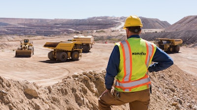 Komatsu Trucks At Centre Of Excellence Proving Ground