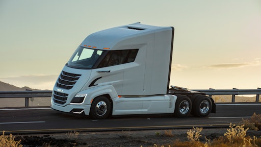 The Nikola Two Class 8 truck.