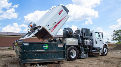 Elgin Sweeper Regen X Dumping 1