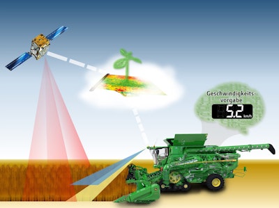 DLG has honored 40 agricultural industry innovations, such as the John Deere proactive throughput controller for detecting changes in harvested crop conditions.