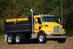 The Kenworth T370 dump truck.