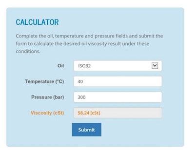Webtec Oil Viscosity App