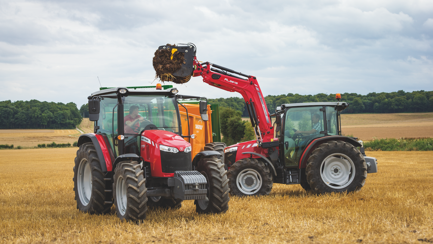 New Massey Ferguson 5700 Global Series Tractors Equipped with Dyna-4 ...