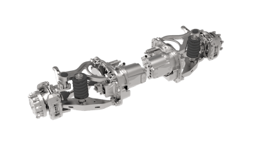Meritor's 3400 eISAS electric independent suspension is one of many new designs it has created to aid with vehicle electrification trends.