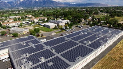 Solar panels from Hanwha will provide clean electricity to produce renewable hydrogen.