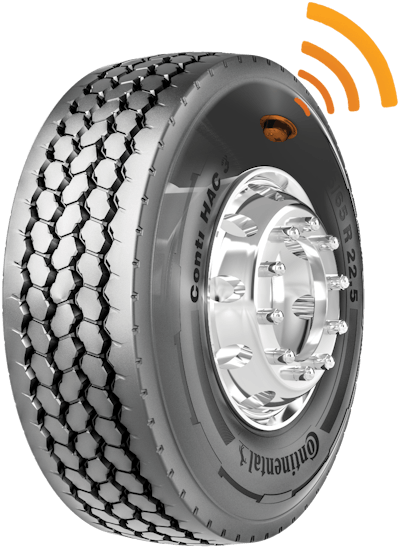 The HAC 3 comes equipped with sensors to monitor tire pressure and heat buildup.