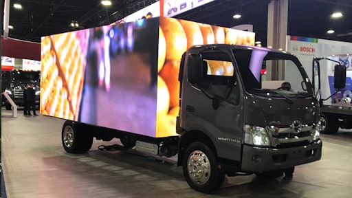 Hino Trucks debuted three new truck series which include new cab and safety features.