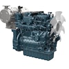 Diesel engines like the one pictured from Kubota continue to be a dominant power source for heavy-duty vehicles.