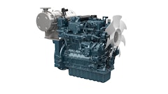 Diesel engines like the one pictured from Kubota continue to be a dominant power source for heavy-duty vehicles.
