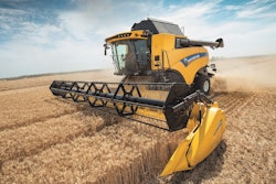 New Holland won an Agritechnica Silver Medal for the new Ultra-Flow staggered drum design for the CX range of combines.