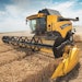 New Holland won an Agritechnica Silver Medal for the new Ultra-Flow staggered drum design for the CX range of combines.