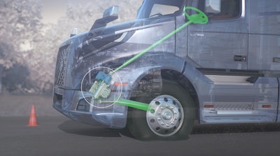 Volvo Dynamic Steering lessens steering force up to 85% to ease driving for operators.