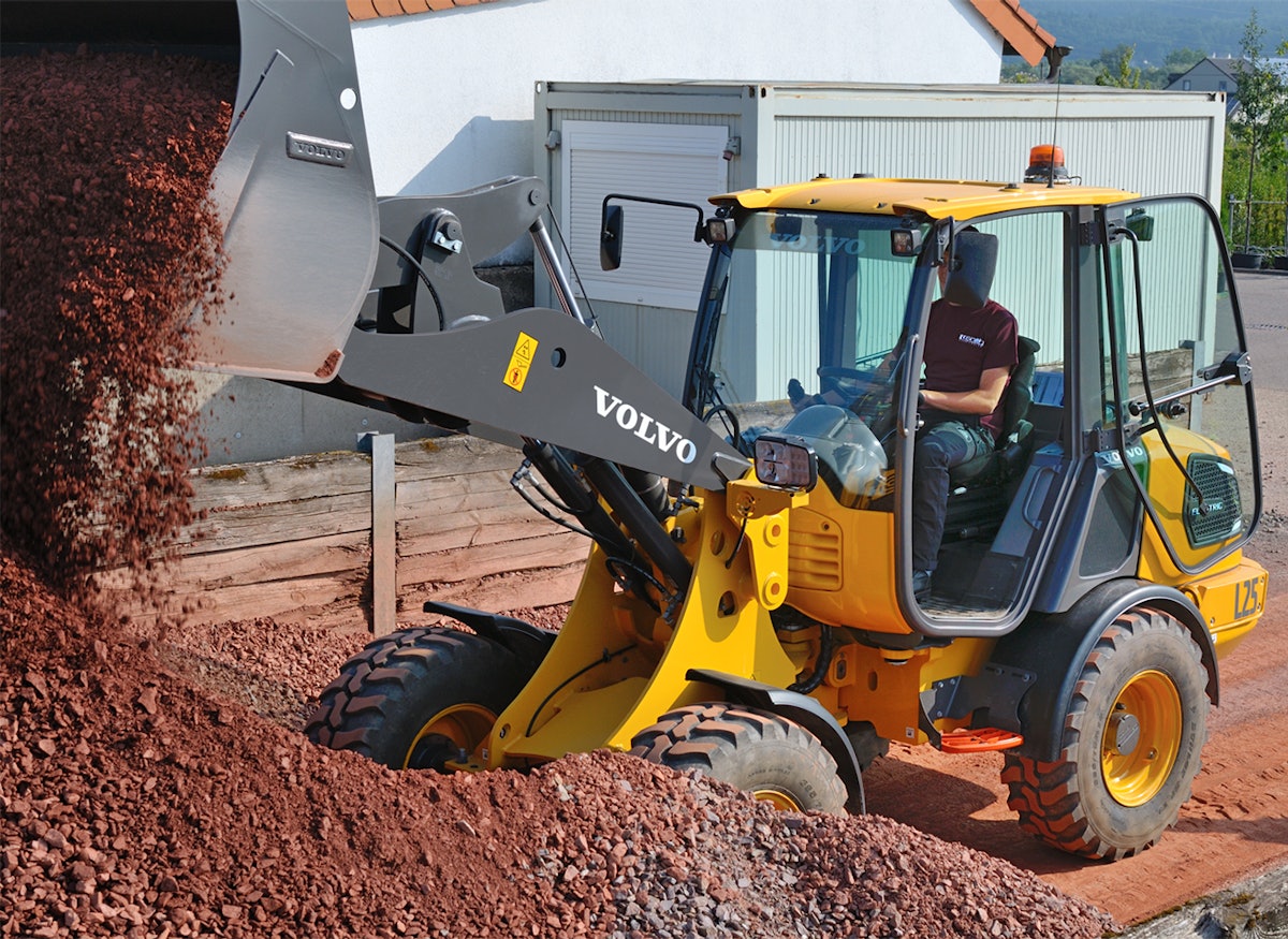 Volvo Electric Compact Wheel Loader Proves Successful for German