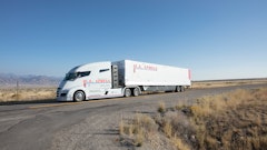 The Nikola One has been undergoing road trials with various fleets.