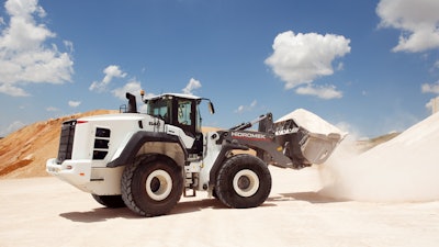Hidromek exhibited several pieces of equipment at bauma 2019 including the pictured HMK 640 WL wheel loader.