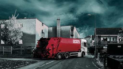 Ssab Hardox Hi Ace Garbage Truck Driving