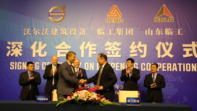 Volvo CE announced its consolidation with SDLG in 2019.