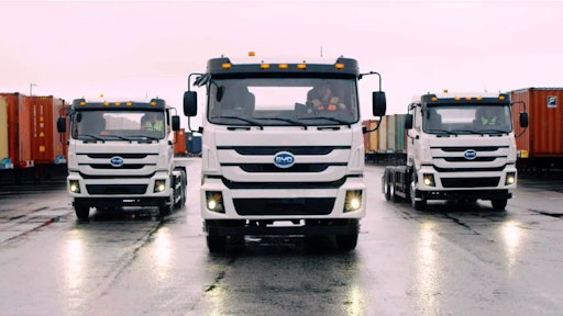 Byd Electric Semi Truck