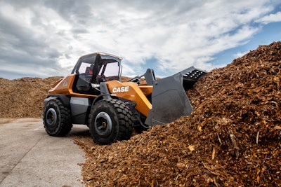 As part of its growth strategy, CNH Industrial is investing in alternatively powered equipment such as the pictured methane wheel loader introduced at bauma 2019.