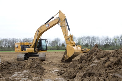 Caterpillar 326 Excavator Digging