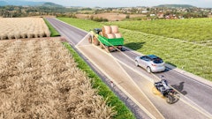 Continental’s left-turn assist can detect approaching vehicles at a distance of up to 250 m and warn the driver.