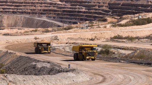 Komatsu is deploying 41 new model Komatsu 930E-5 ultra-class haul trucks, made autonomous ready.
