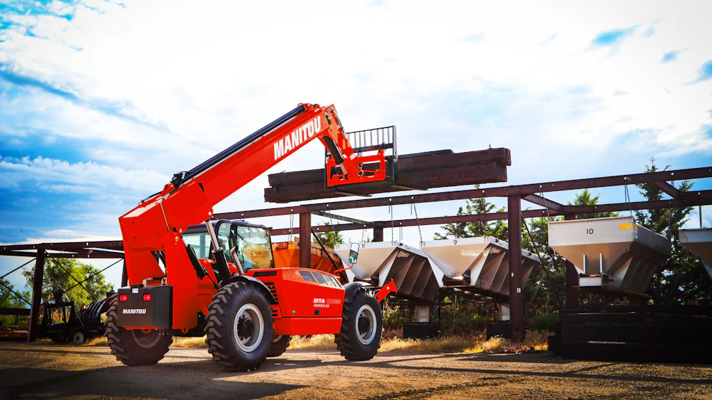 Manitou Introduces its Heaviest Capacity Construction Telehandler | OEM ...