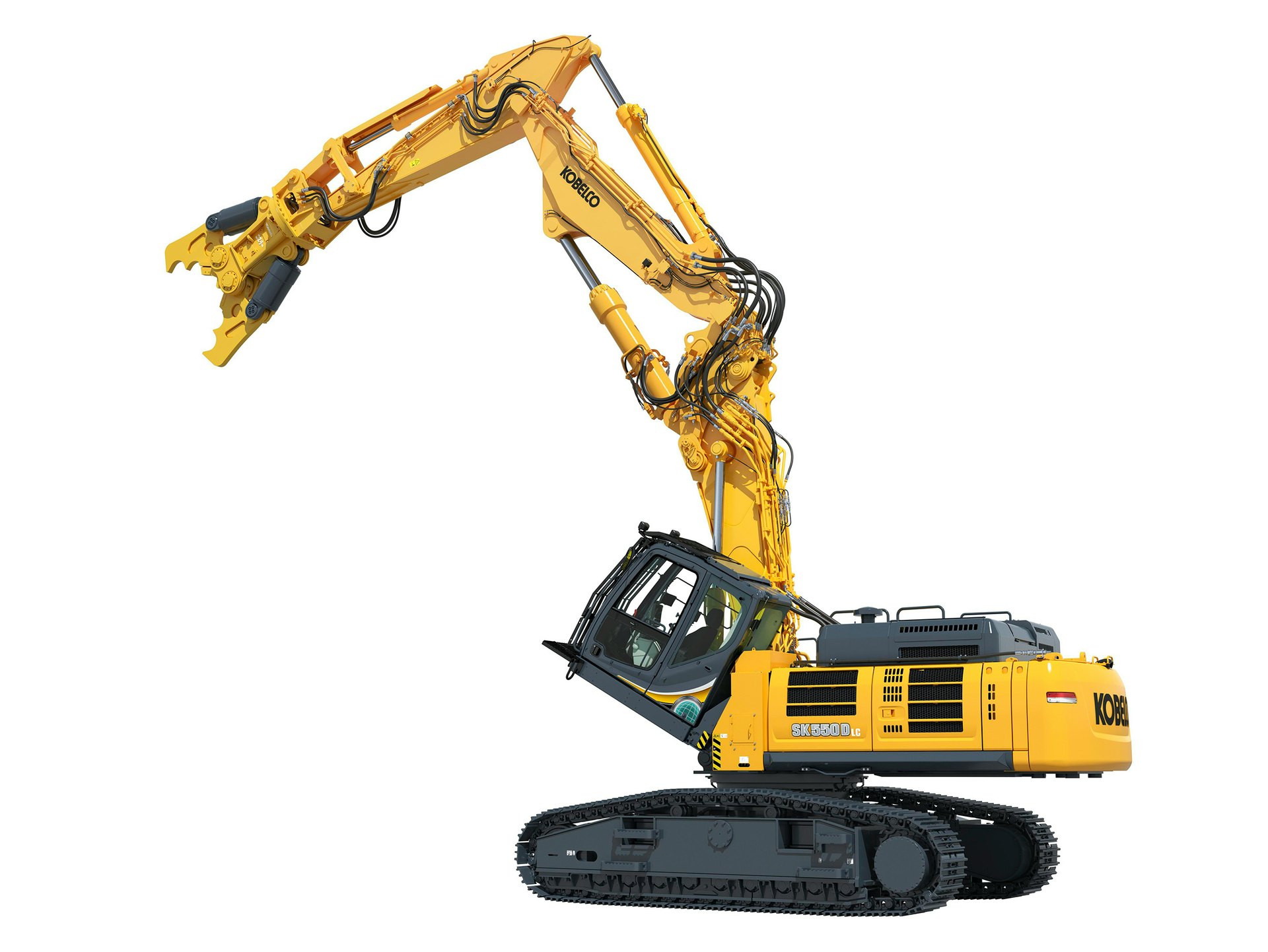 New KOBELCO SK400D and SK550D Excavators Aid Demolition of 