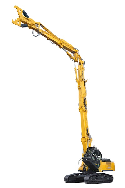 Building Demolition Excavator | SK350DLC-11 | KOBELCO USA