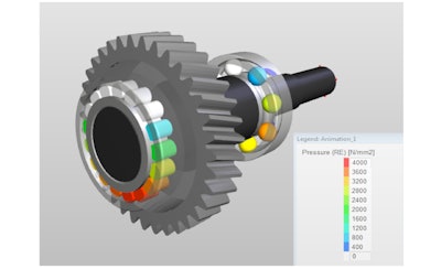 SimPro Quick simulation software features a simple and easy-to-use interface to ease bearing development.