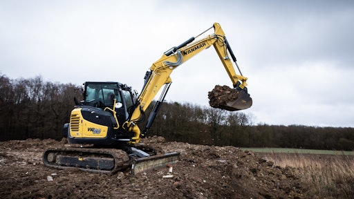 New Yanmar ViO80-2PB Midi Excavator Offers Improved New Yanmar ViO80-2PB Midi Excavator Offers Improved
