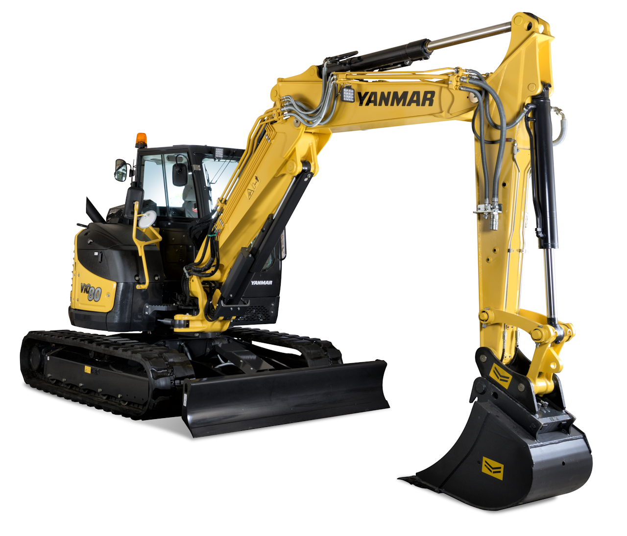 New Yanmar ViO80-2PB Midi Excavator Offers Improved New Yanmar ViO80-2PB Midi Excavator Offers Improved