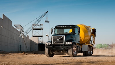 The SMARThatch monitoring system is installed on the mixing drum of concrete trucks, such as the type pictured, and collects data as the drum rotates to agitate the concrete.