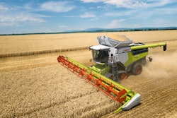 The LEXION 8000-7000 series combine harvester.