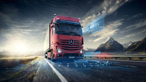 Mercedes-Benz Trucks announced at bauma 2019 it is bringing semi-automated driving in all speed ranges into series production.