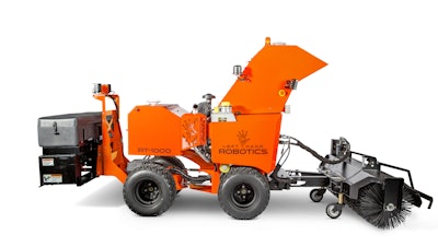 Radar sensors are used for snow brooming as they are better able to detect objects in snowy conditions.