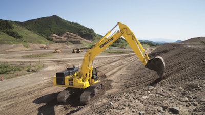 The PC490LCi-11 excavator.