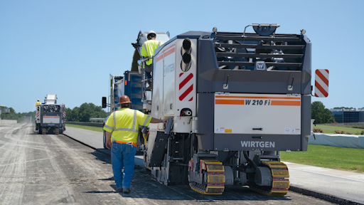 Wirtgen's W 210 Fi large milling machine will make its North American debut during CONEXPO 2020.