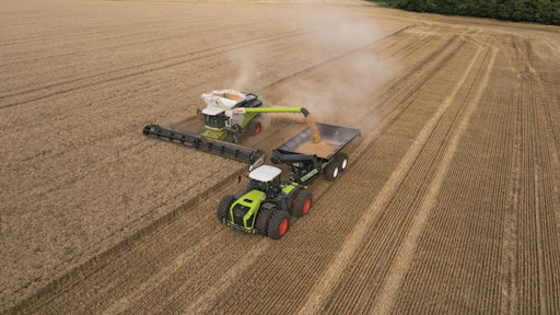 Claas Tractorand Combine
