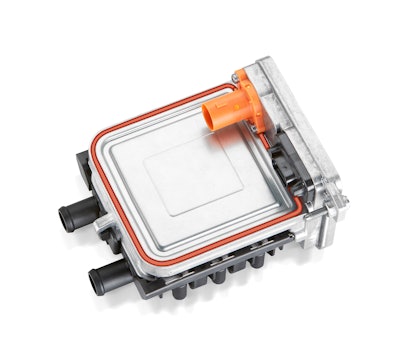 The Eberspaecher Titronic CHHV 50 G3 reliably heats off-highway vehicles with a hybrid or electric drive due to its PTC technology.