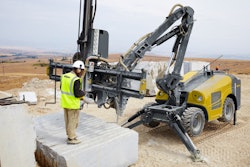 The Epiroc SpeedROC 1F drill rig.