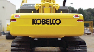 Kobelco Excavatorwith Counterweight