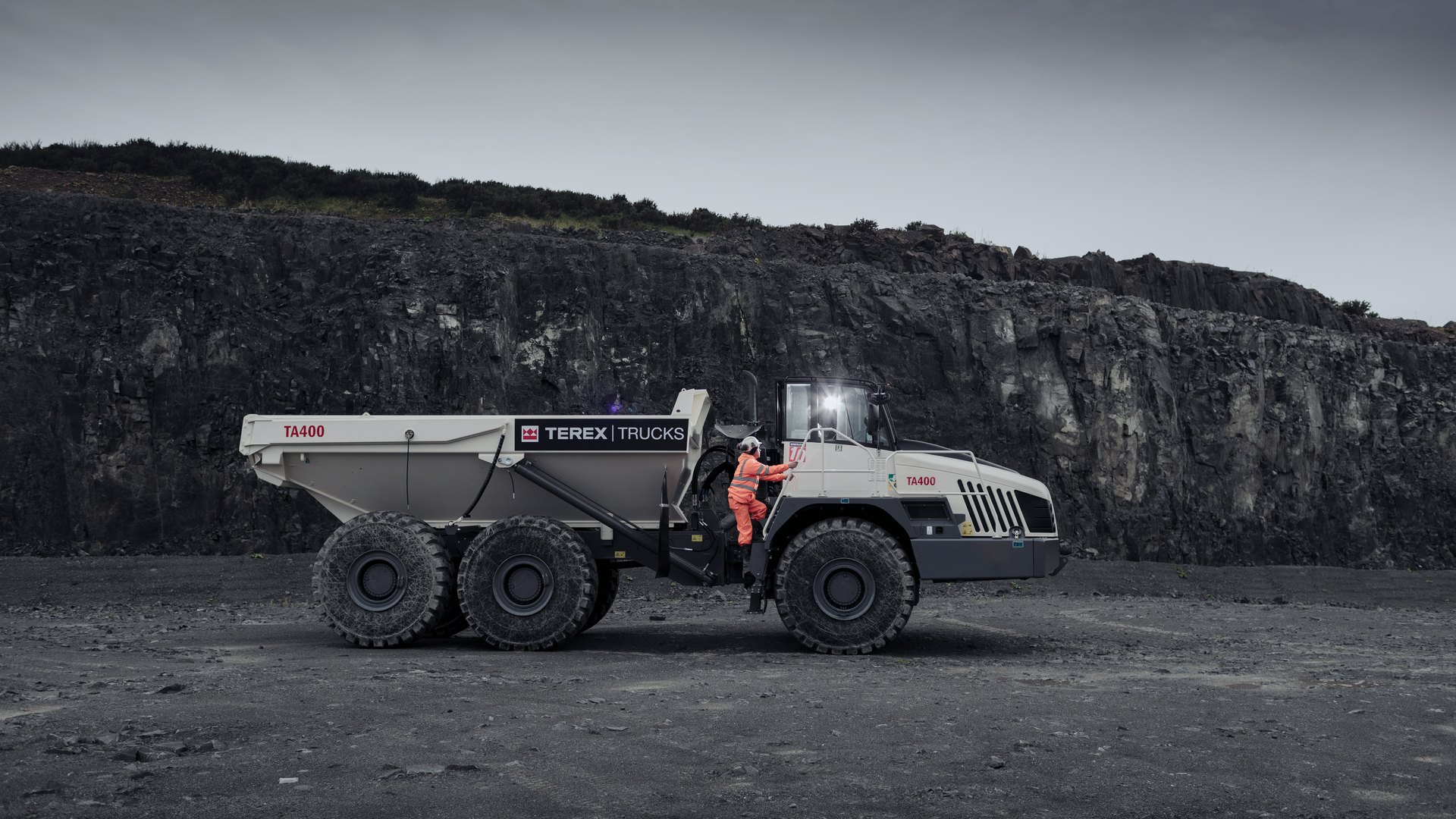Terex Trucks Exhibiting TA300 and TA400 Dump Trucks at