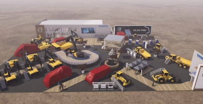 Volvo's 60,000 sq. ft. booth will be located in the new Festival Lot at CONEXPO 2020.